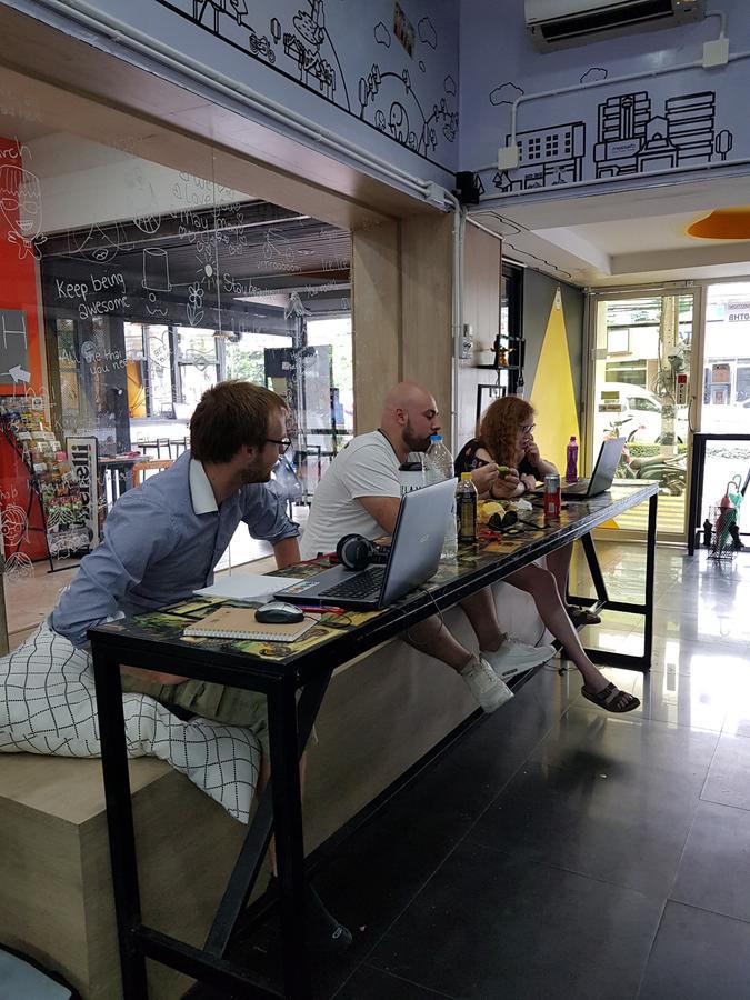 Bed Bike Hostel شيانغ ماي المظهر الخارجي الصورة